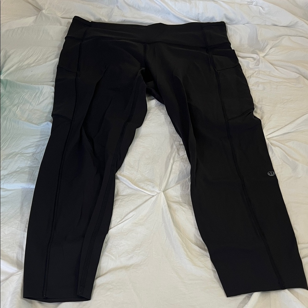 lululemon athletica Black Fast & Free Leggings